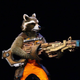 Illustration for article titled Rocket Raccoon Cosplay Is Best In Galaxy